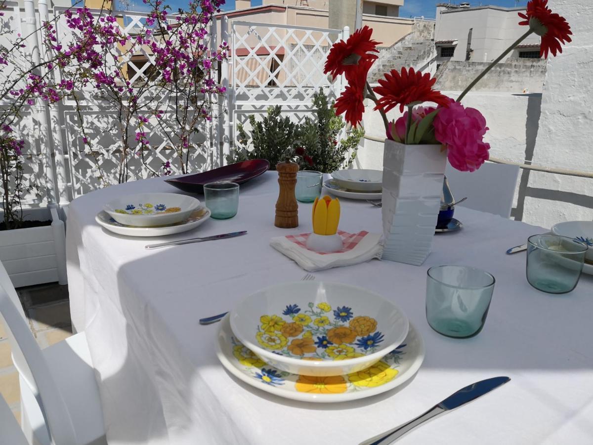 Vele Bianche Cosy Home Con Terrazza Полиньяно-а-Маре Экстерьер фото